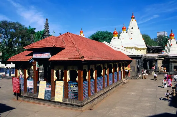 stock image Mahalaxmi temple Ambabai temple, Kolhapur, Maharashtra, India 