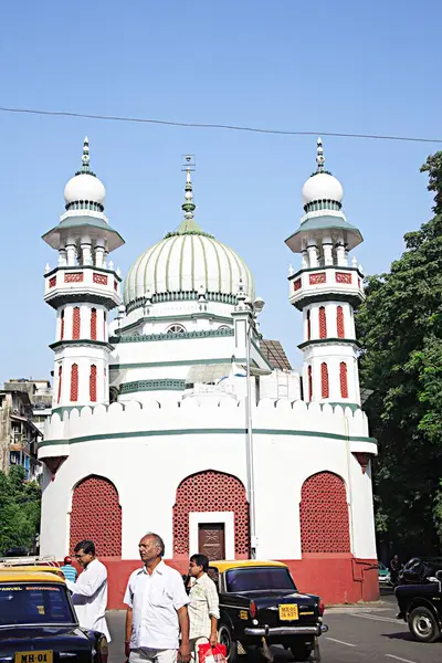 stock image Place of worship Goal Masjid mosque, Anandilal Podar Road, Marine Lines, Bombay Mumbai, Maharashtra, India 