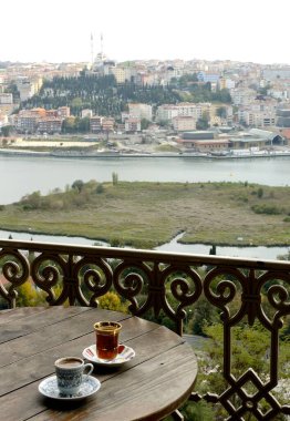 Cafe Pierre Loti Altın Boynuz Manzarası, İstanbul, Türkiye