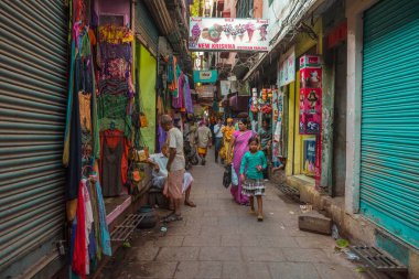 Varanasi yolları, uttar pradesh, Hindistan, Asya 