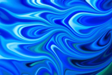 Mavi akrilik desenli soyut arkaplan