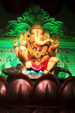 Ganesh festivali Pune Maharashtra Hindistan Asya