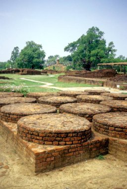 Buda 'nın doğum yeri, lumbini harabeleri, Nepal.