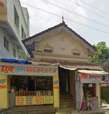 Shri Siddhi Vinayak Tapınağı, alibag, raigad, Maharashtra, Hindistan, Asya