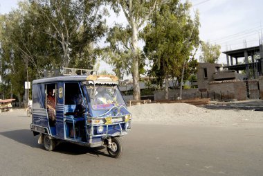 Taksi Çekçek, Amritsar, Punjab, Hindistan 