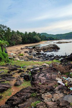 Om Beach, Gokarna, North Canara district, Karnataka, India clipart