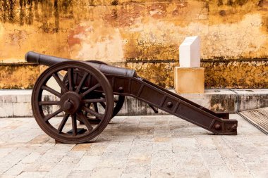 Nahargarh Fort Cannon, Jaipur, Rajasthan, Hindistan, Asya 