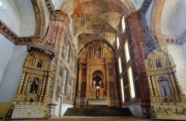 Assisi Kilisesi 'nden Aziz Francis, Goa, Hindistan