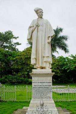 Mumbai Maharashtra Hindistan 'da Sorabjee Shapurjee Bengalee Heykeli 