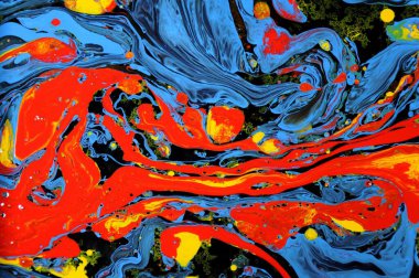 Renkli arka plan soyut palet, Soyut Sanat Akrilik Boyama Doku Arkaplanı, bahar renkleri, bahar festivali arka planı, boyanmış yüzey tasarımı, desen duvar çizimi