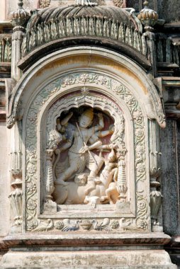 Tanrıçalar Durga kali Mata Shree Laxmi Narsihapur, Taluka Indapur, Bölge Pune, Maharashtra, Hindistan Kubbesi 