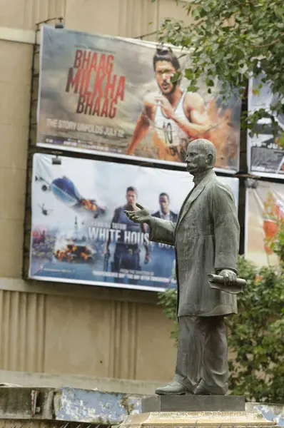 stock image Statue of Acacio Gabriel Viegas in Mumbai at Maharashtra India Asia 