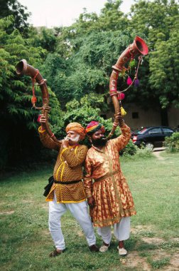 Folk müzisyeni, Rajasthan, Hindistan 