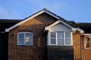 Ev çatısı, Harrow On the Hill Middlesex, Londra, İngiltere 