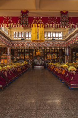 Gyuto Manastırı, Dharamsala, Himachal Pradesh, Hindistan, Asya 