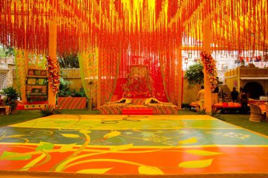 düğün çiçeği süslemesi jodhpur rajasthan 