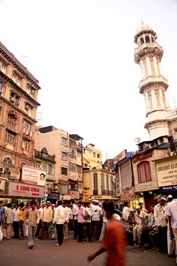 İbadet yeri Jama veya Jumma Mescid; Janjikar Caddesi; Denizcilik Hatları; Bombay Mumbai; Maharashtra; Hindistan