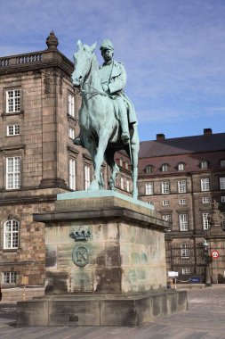 Ix Konge Af Heykeli Danimarka 1863-1906, Kopenhag, Danimarka, İskandinavya 