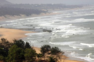 Rushikonda beach near Vishakhapatnam, Andhra Pradesh, India clipart