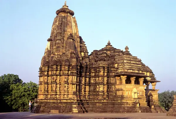 stock image Chitragupta Sun Temple , Khajuraho , Madhya Pradesh , India