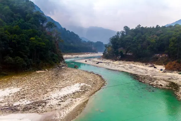 stock image teesta river, himachal pradesh, India, Asia