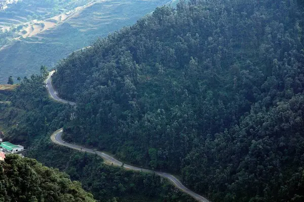 stock image Mussourie Hills Uttarakhand India Asia