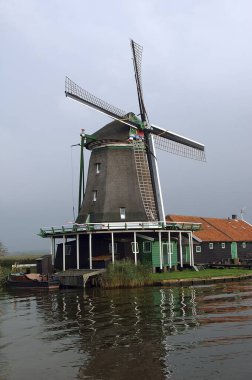 Yel değirmeni, Amsterdam, Hollanda