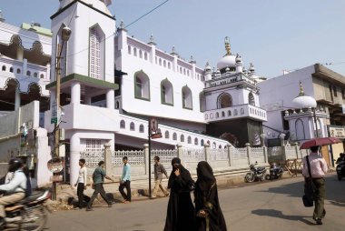 Shivajinagar 'daki Juma Mescidi; Bangalore; Karnataka; Hindistan