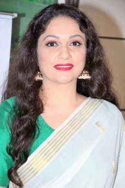 Gracy Singh, Hintli aktris Brahma Kumaris konuşuyor, Mumbai, Hindistan 21 Mayıs 2017 