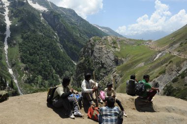 Pilgrim, amarnath yatra, jammu Kashmir, Hindistan, Asya