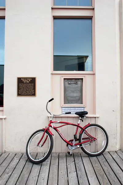 stock image Bicycle, Skagway, Alaska, U.S.A. United States of America 