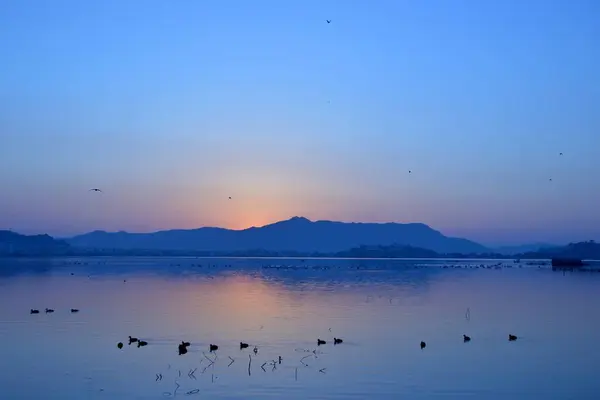 stock image Anasagar lake, ajmer, rajasthan, india, asia