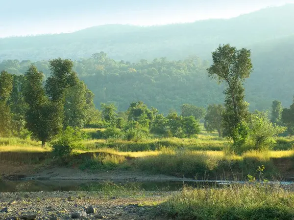 stock image Landscape at Kondivade village, near Karjat, Mumbai Bombay, Maharashtra, India  