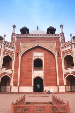 Humayun mezarı girişi, Delhi, Hindistan