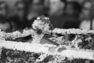 Funeral of Indian political leader Indira Gandhi    clipart