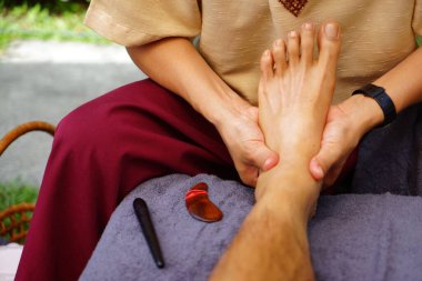 Tayland ayak masajı, Phuket, Tayland, Asya