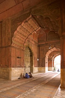 Jama Mescidi, Eski Hint Camisi, M.S. 1658 Eski Delhi, Hindistan