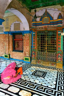 Swaminarayan temple, Chhapaiya near Ayodhya, Faizabad, Uttar Pradesh, India  clipart