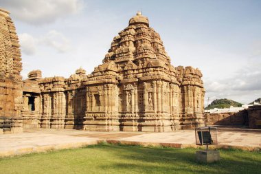 Mallikarjuna tapınağı aynı zamanda triloskewara maha sahil; Karnataka; Hindistan