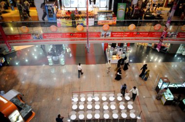 Bombay, Mumbai, Maharashtra, Hindistan 'daki hava manzarası.