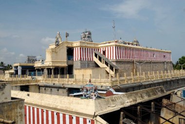 Northern side view of Swaminatha Swami temple ; Swamimalai ; Tamil Nadu ; India clipart