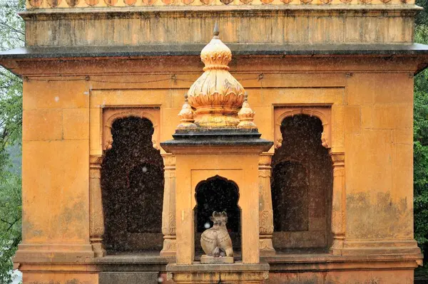 stock image Shiva temple in menavli satara Maharashtra India Asia 