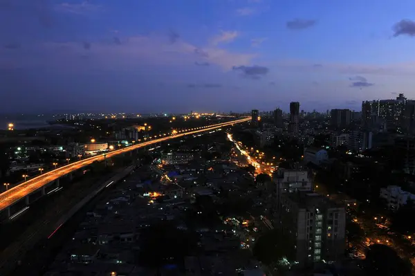 stock image Eastern Express Freeway connects South Mumbai Maharashtra India Asia