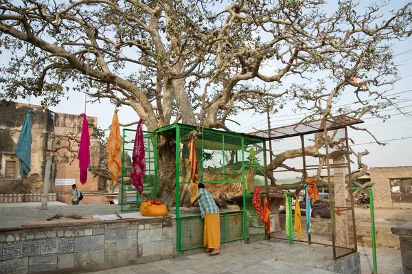 stock image Chir ghat, vrindavan, mathura, uttar pradesh, india, asia 