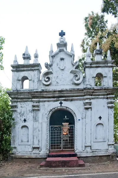 stock image Dutch style church in vengurla, Sindhudurga, Maharashtra, India 