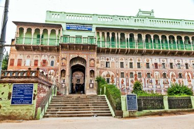 Ramnath Podar Haveli Müzesi, Nawalgarh, Shekhawati, Rajasthan, Hindistan, Asya