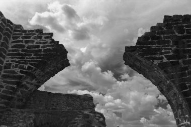 Gulbarga Kalesi, Gulbarga, Karnataka, Hindistan, Asya harabeleri. 