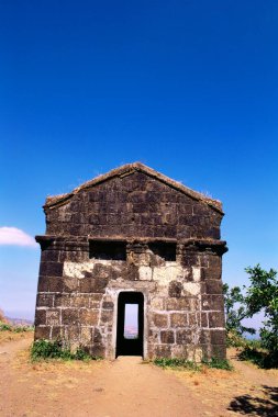 Fort Simhagad, Pune, Maharashtra, Hindistan 'ın barut deposu. 