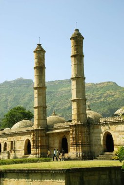 Muhammed Degda tarafından inşa edilen Shaher ni Mescidi, Pavagad Chapaner, Gujarat, Hindistan 