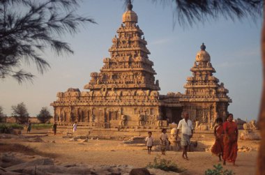 Antik Hindu Tapınağı; Mahabalipuram (Mamallapuram); Tamil Nadu; Hindistan